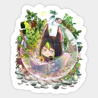 Terrarium Tighnari Sticker